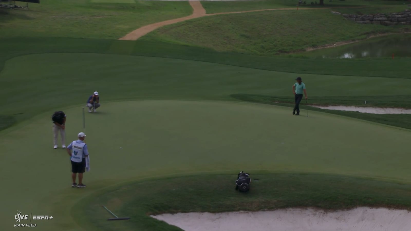 Ryo Hisatsune drops in a 27-foot birdie putt at Valero