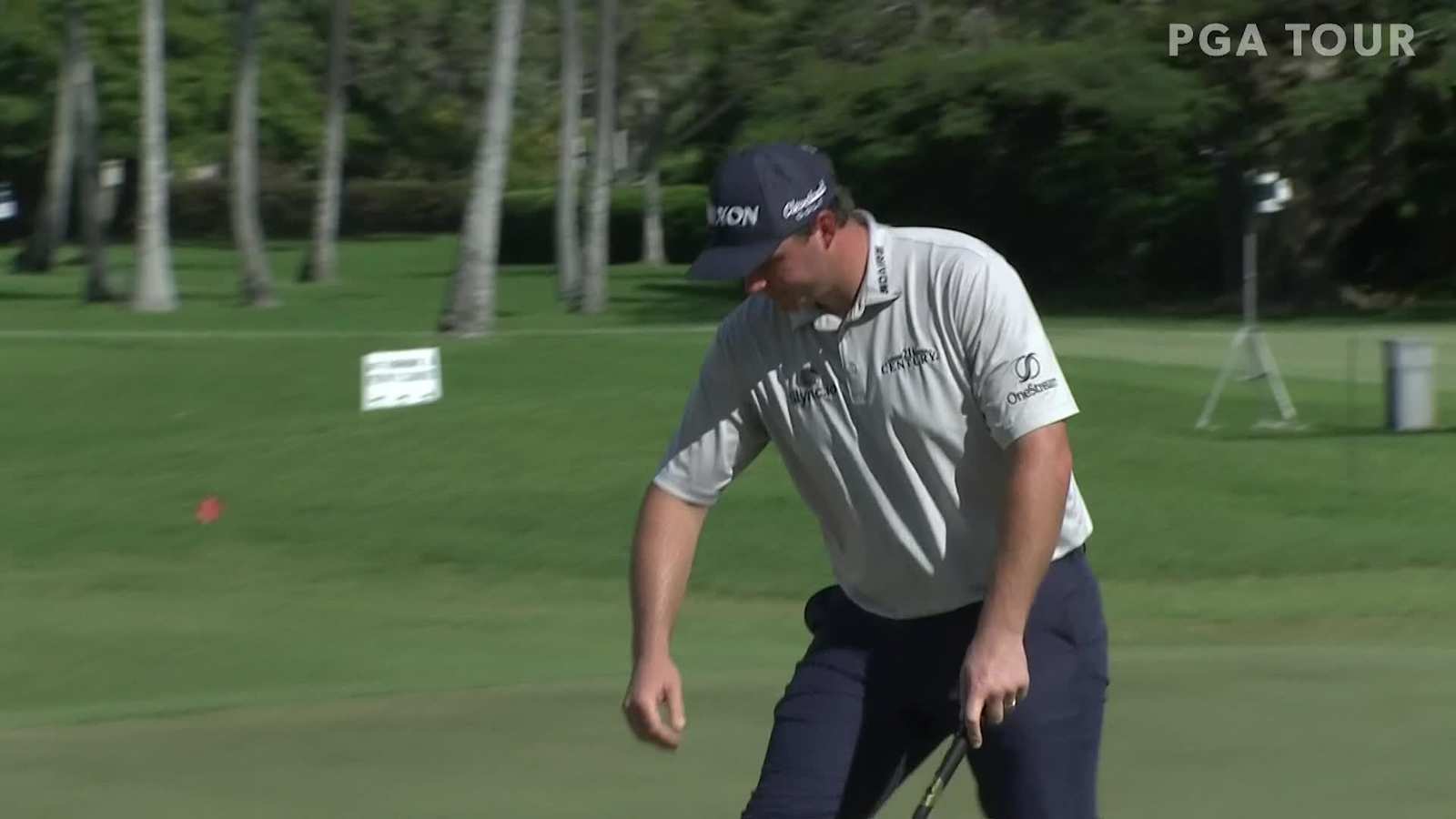 Sepp Straka’s 21-foot par save at Sony Open