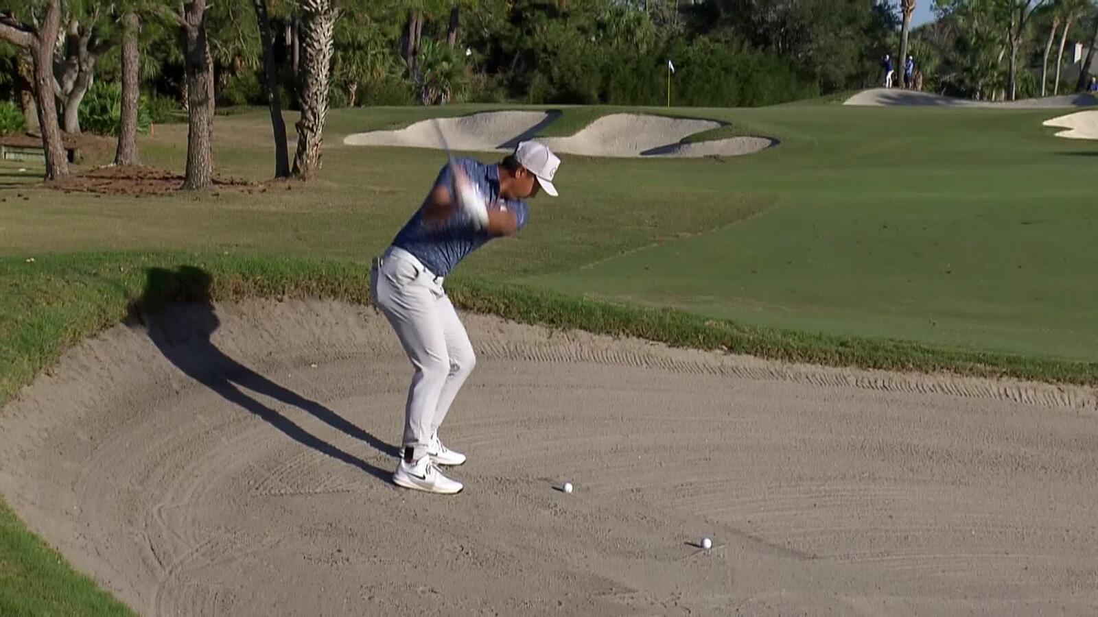 John Pak makes birdie on No. 14 at PGA TOUR Q-School