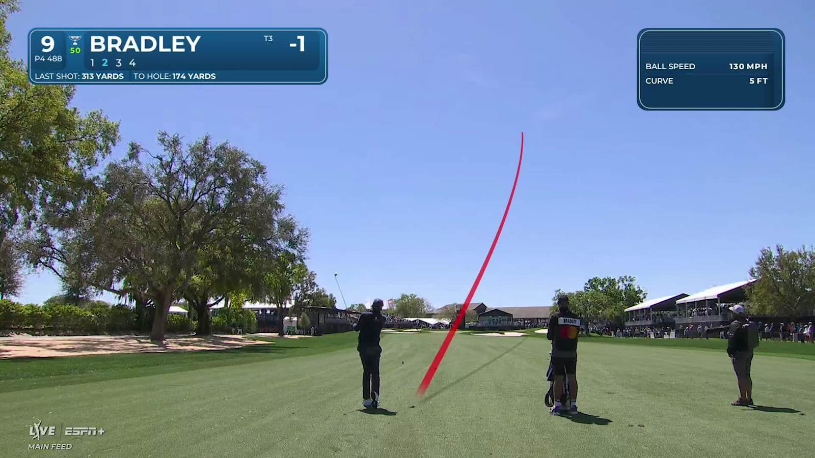 Keegan Bradley chips in for birdie at Arnold Palmer
