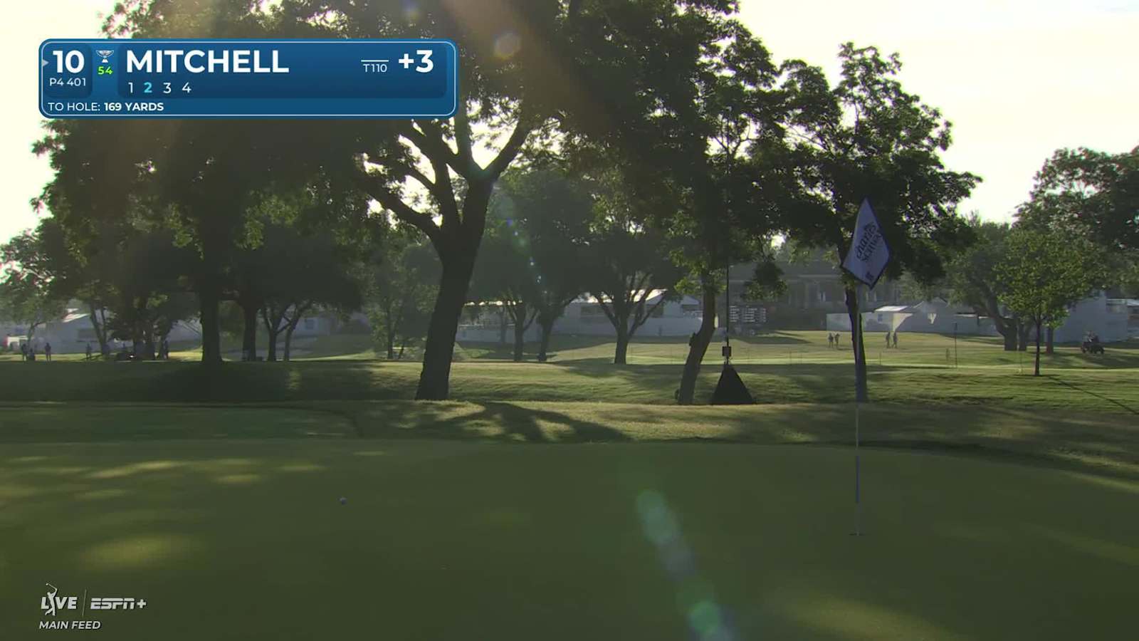 Keith Mitchell makes birdie on No. 10 at Charles Schwab