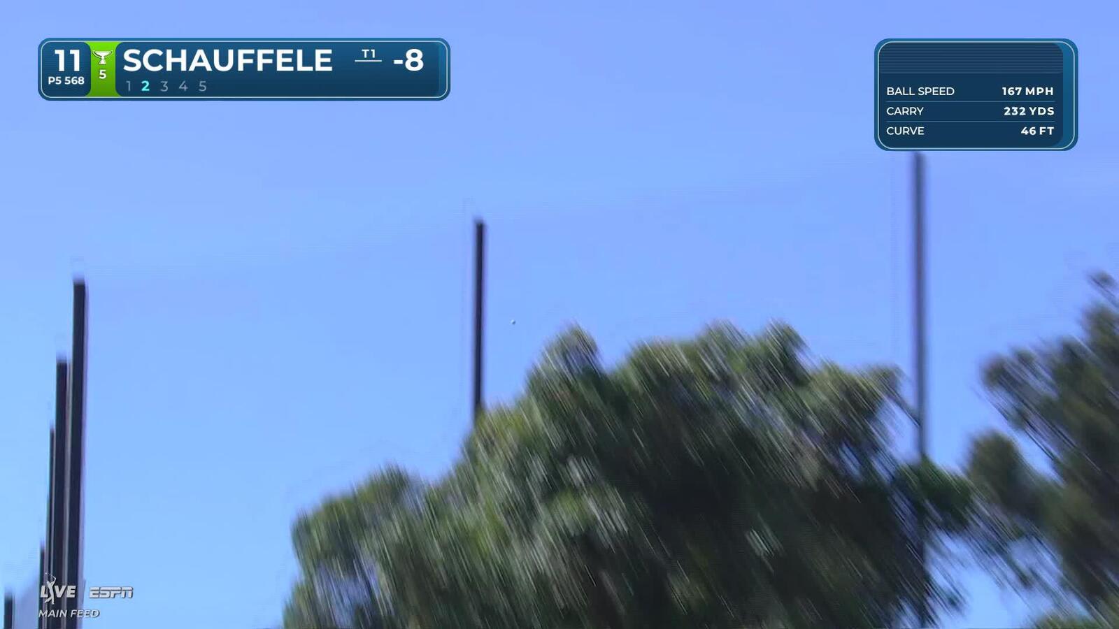 Xander Schauffele makes 5-foot birdie putt on No. 11 at The Genesis