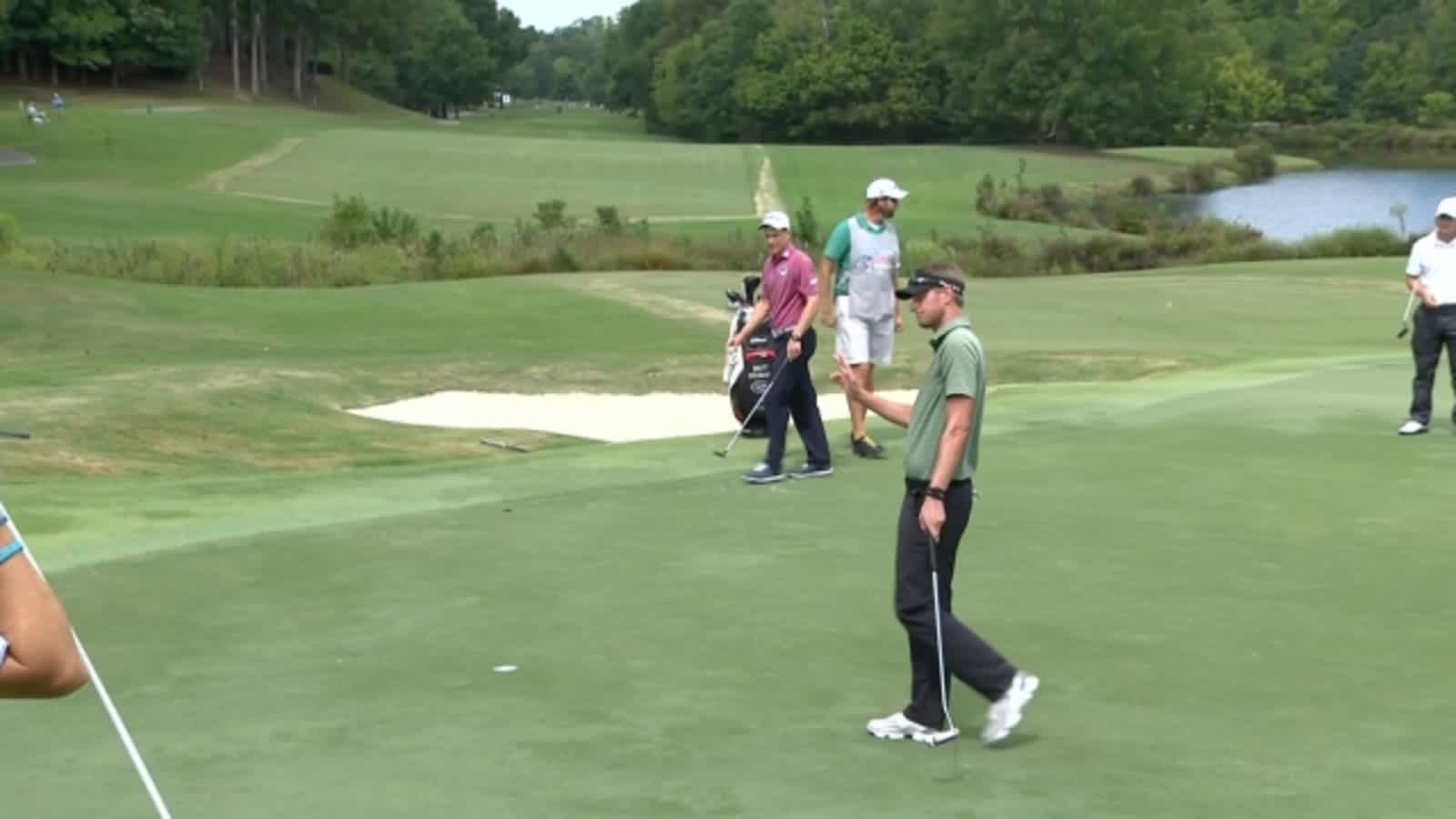 Brett Stegmaier’s 63 controls the lead at Small Business