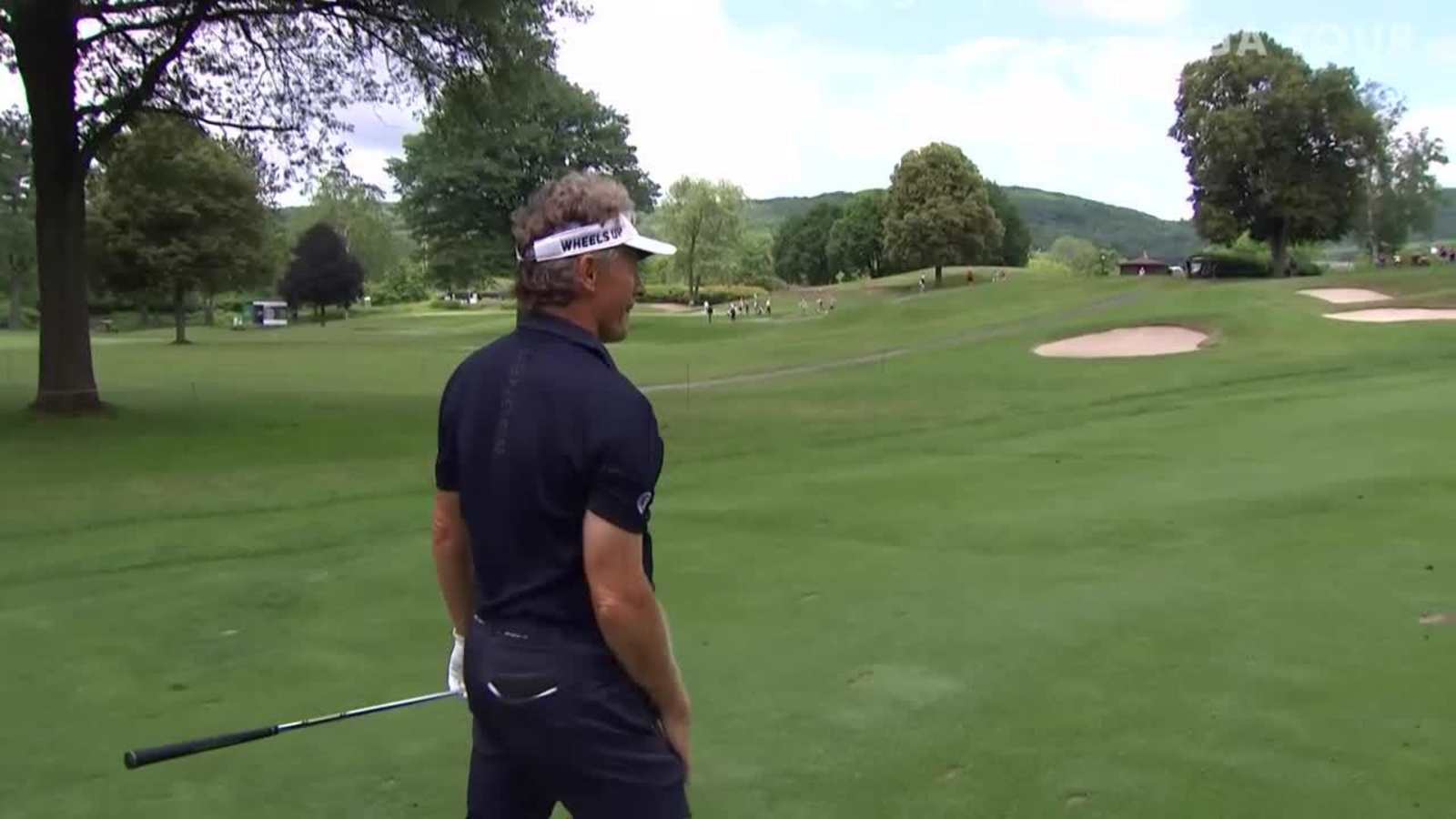 Bernhard Langer's 91-yard hole-out eagle at DICK'S