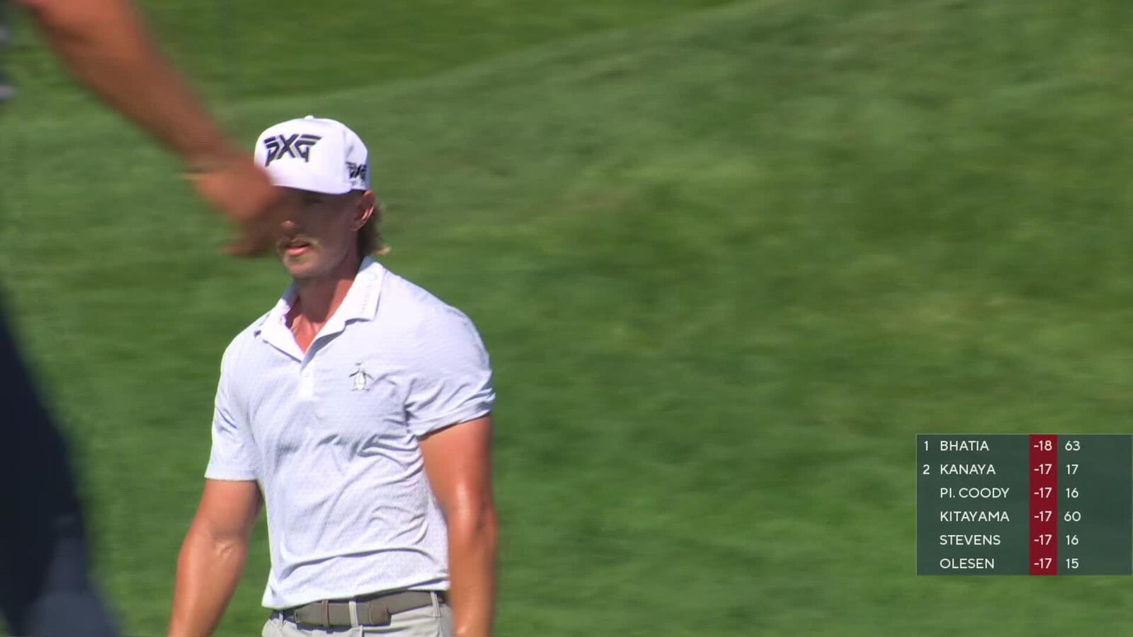 Jake Knapp joins leaderboard with his birdie on No. 16 at 3M Open