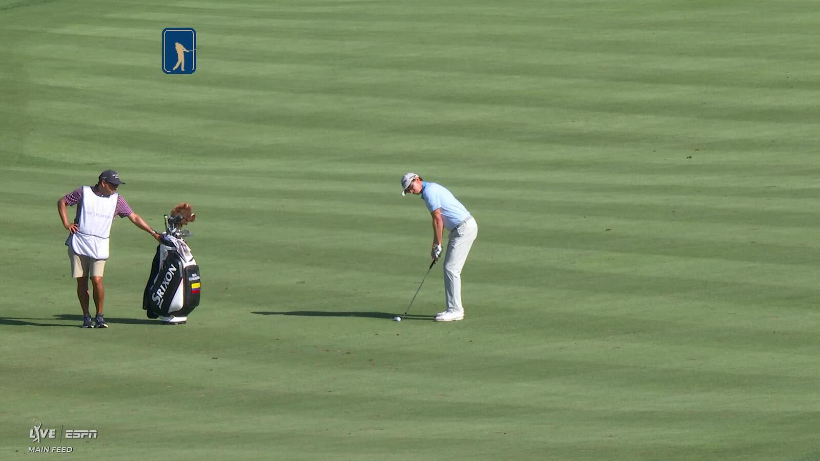 Nico Echavarria hits 95-yard approach to 4 feet, sets up birdie on No 4 at THE PLAYERS