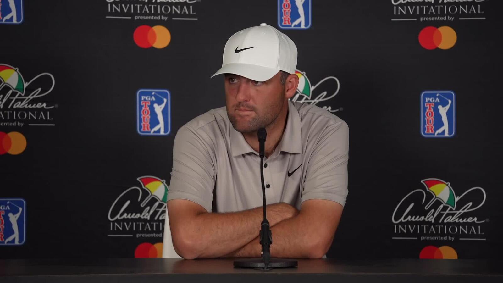 Scottie Scheffler on returning to tournament golf after injury