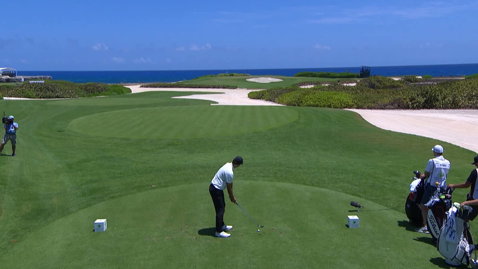 Tony Romo's iron tee shot is Shot of the Day at Corales Puntacana