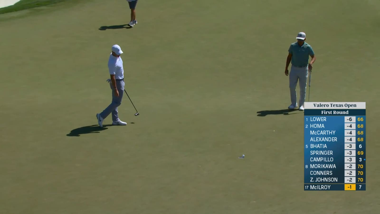 Rory McIlroy makes buzzer-beater birdie at Valero