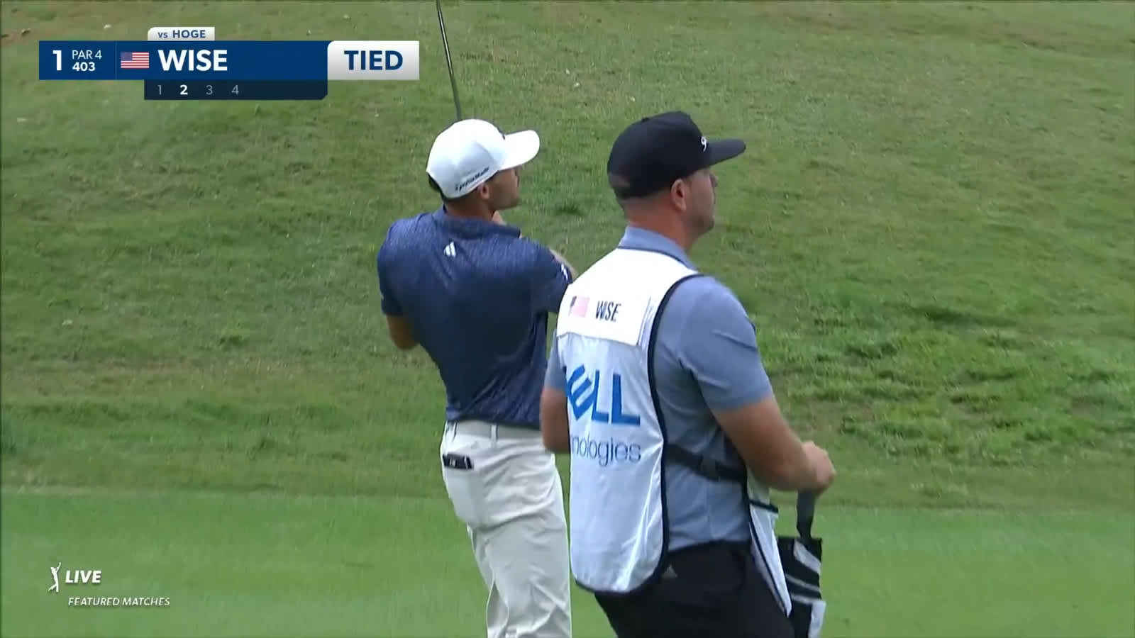 Aaron Wise wins his opening hole with 87-yard approach to 7-feet at WGC-Dell Match Play