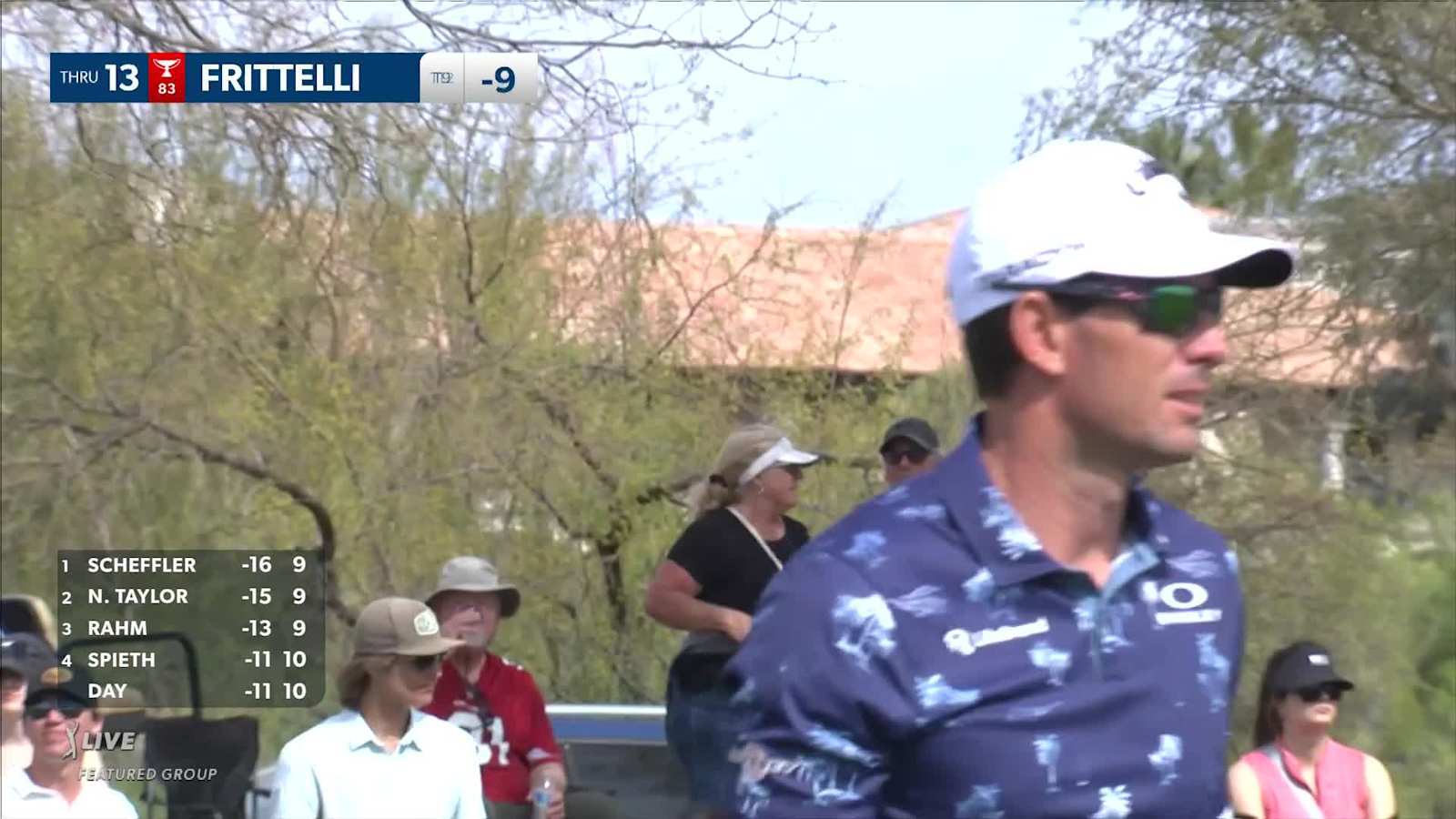 Dylan Frittelli rolls in birdie at WM Phoenix Open