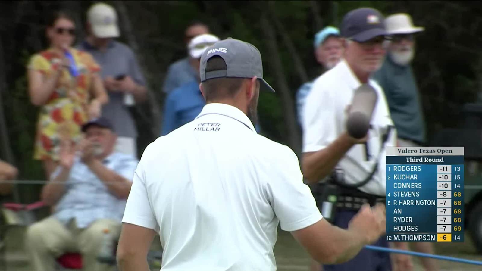 Michael Thompson makes birdie at Valero