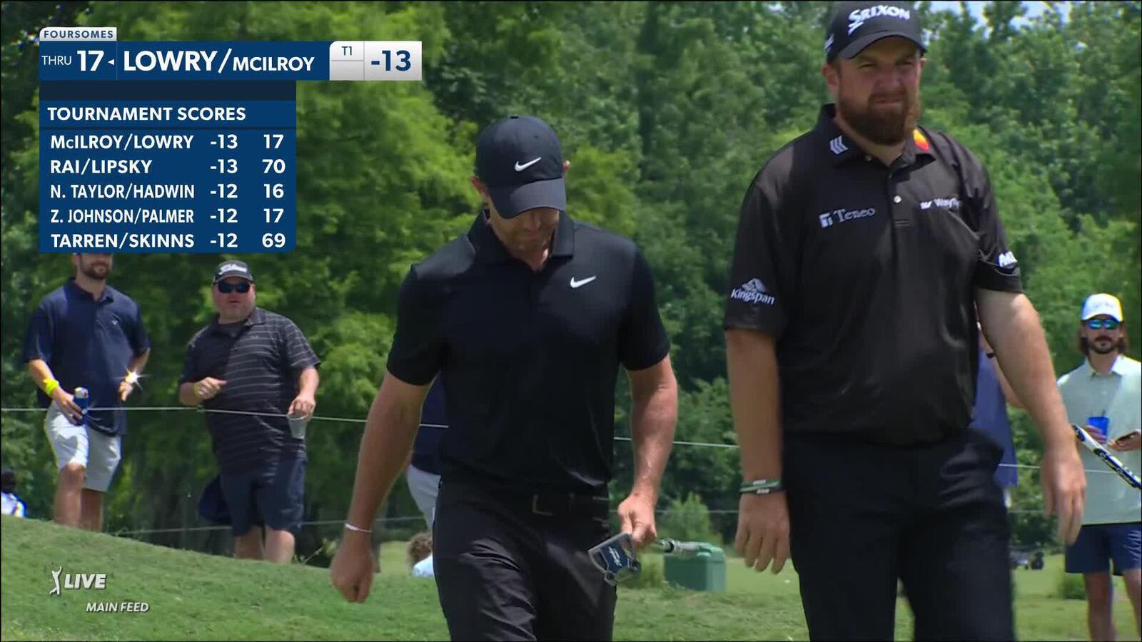 Shane Lowry’s bunker play leads to birdie at Zurich Classic
