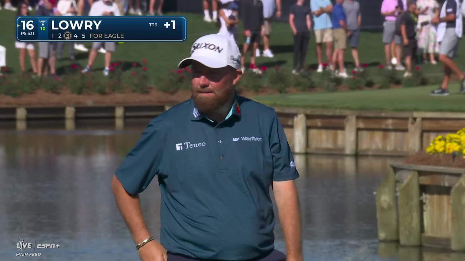 Shane Lowry lags putt to set up birdie at THE PLAYERS