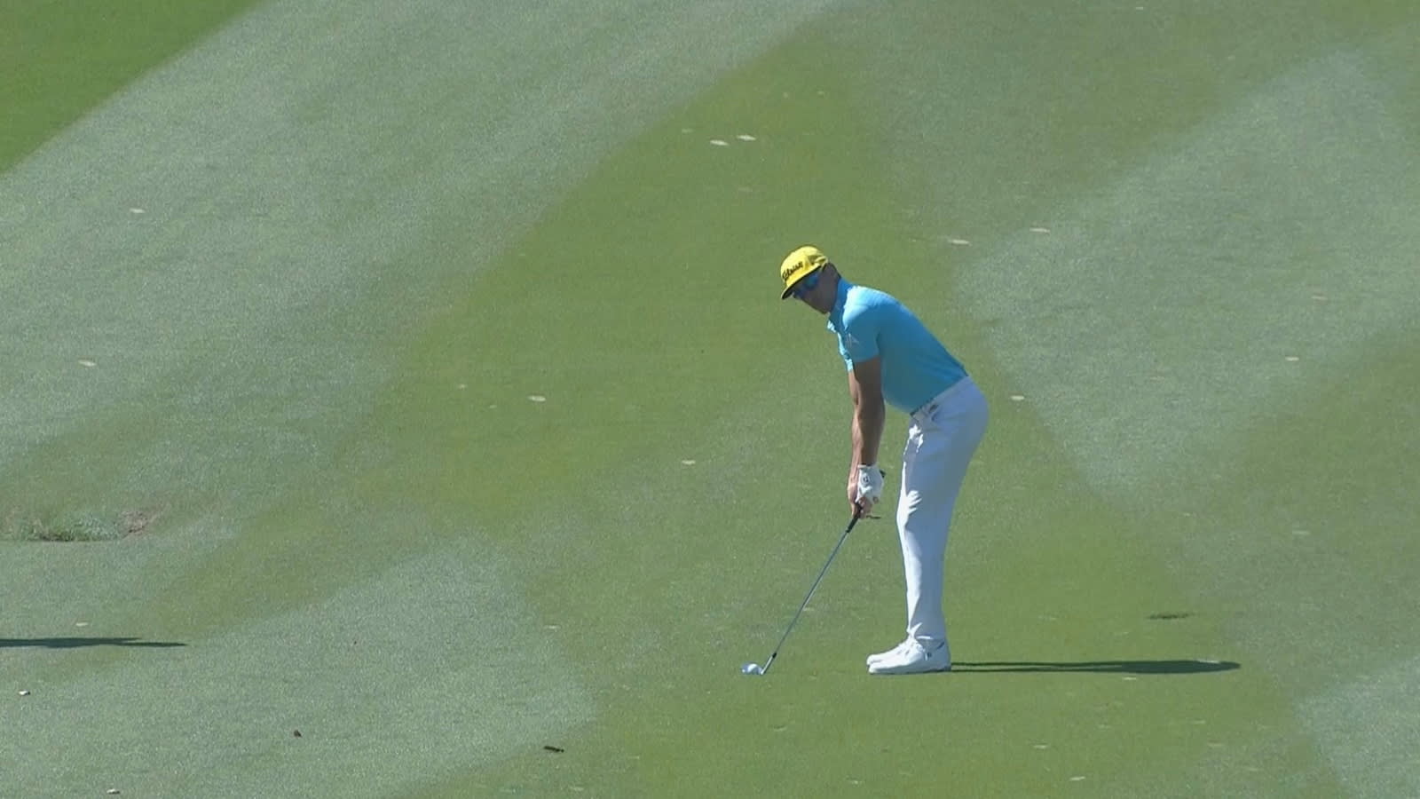 Rafa Cabrera Bello's approach lands within inches at HSBC Champions