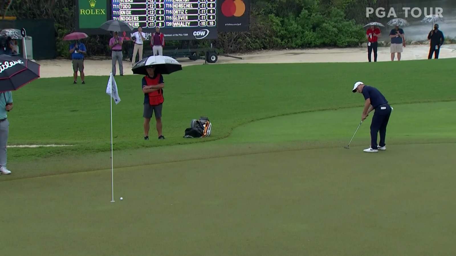 Emiliano Grillo terrific birdie putt at Mayakoba