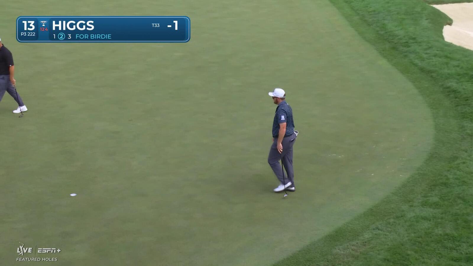 Harry Higgs makes birdie on No. 13 at 3M Open