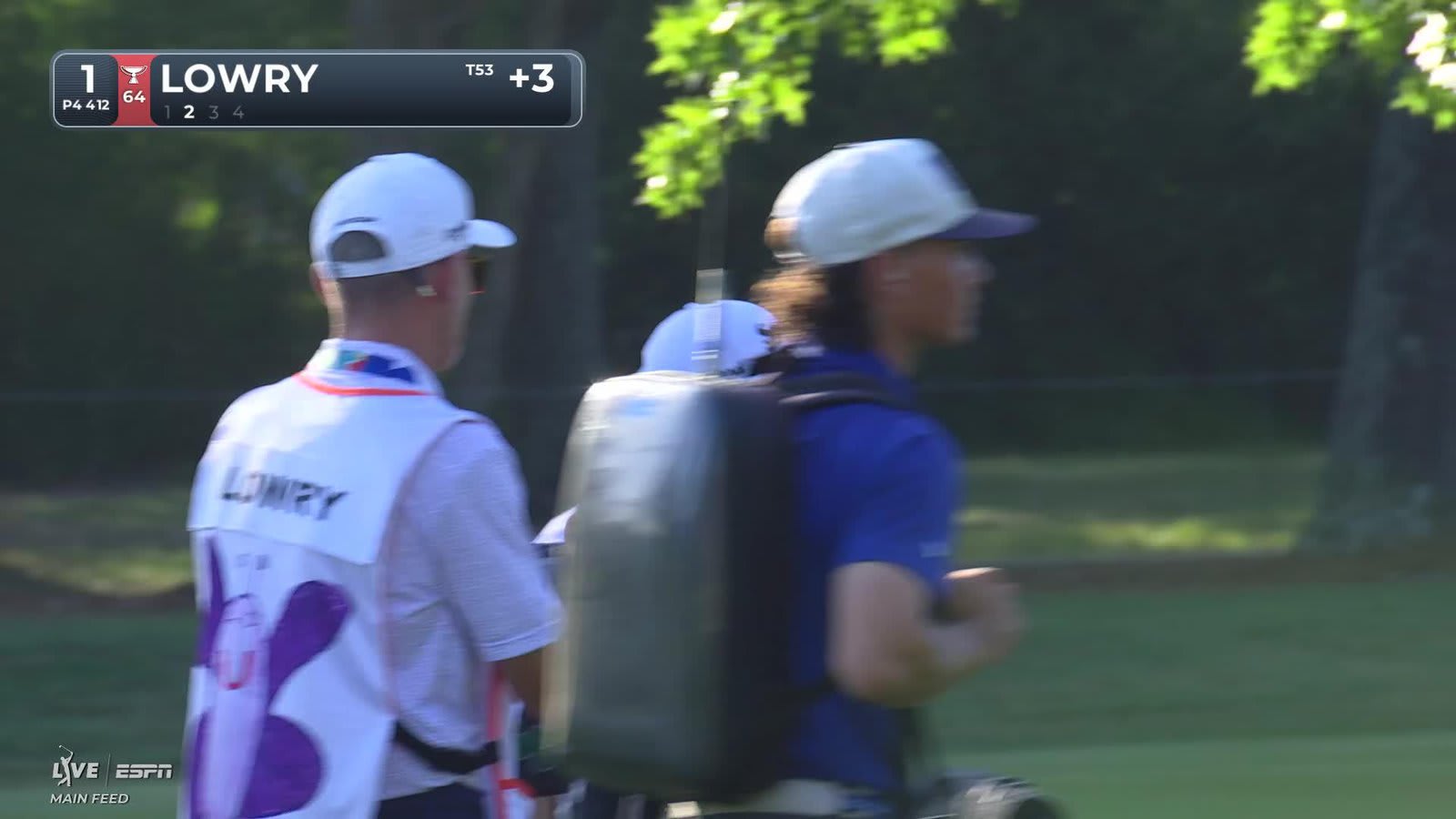 Shane Lowry's 100-yard approach sets up birdie on No. 1 at FedEx St. Jude