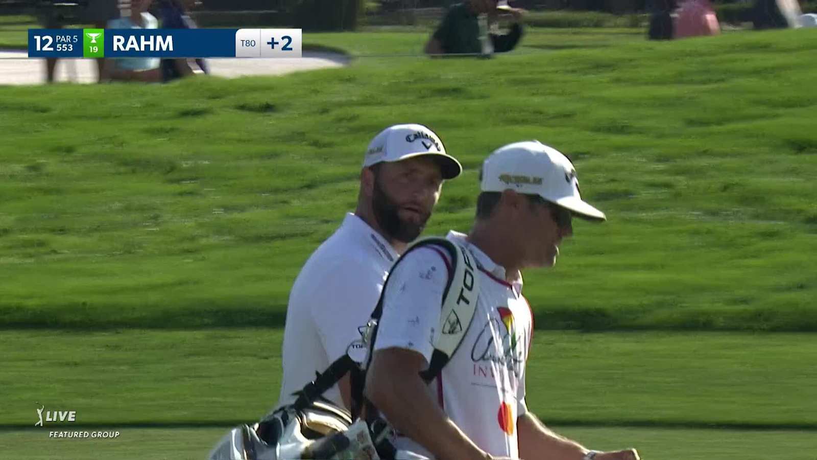 Jon Rahm makes birdie on No. 12 at Arnold Palmer