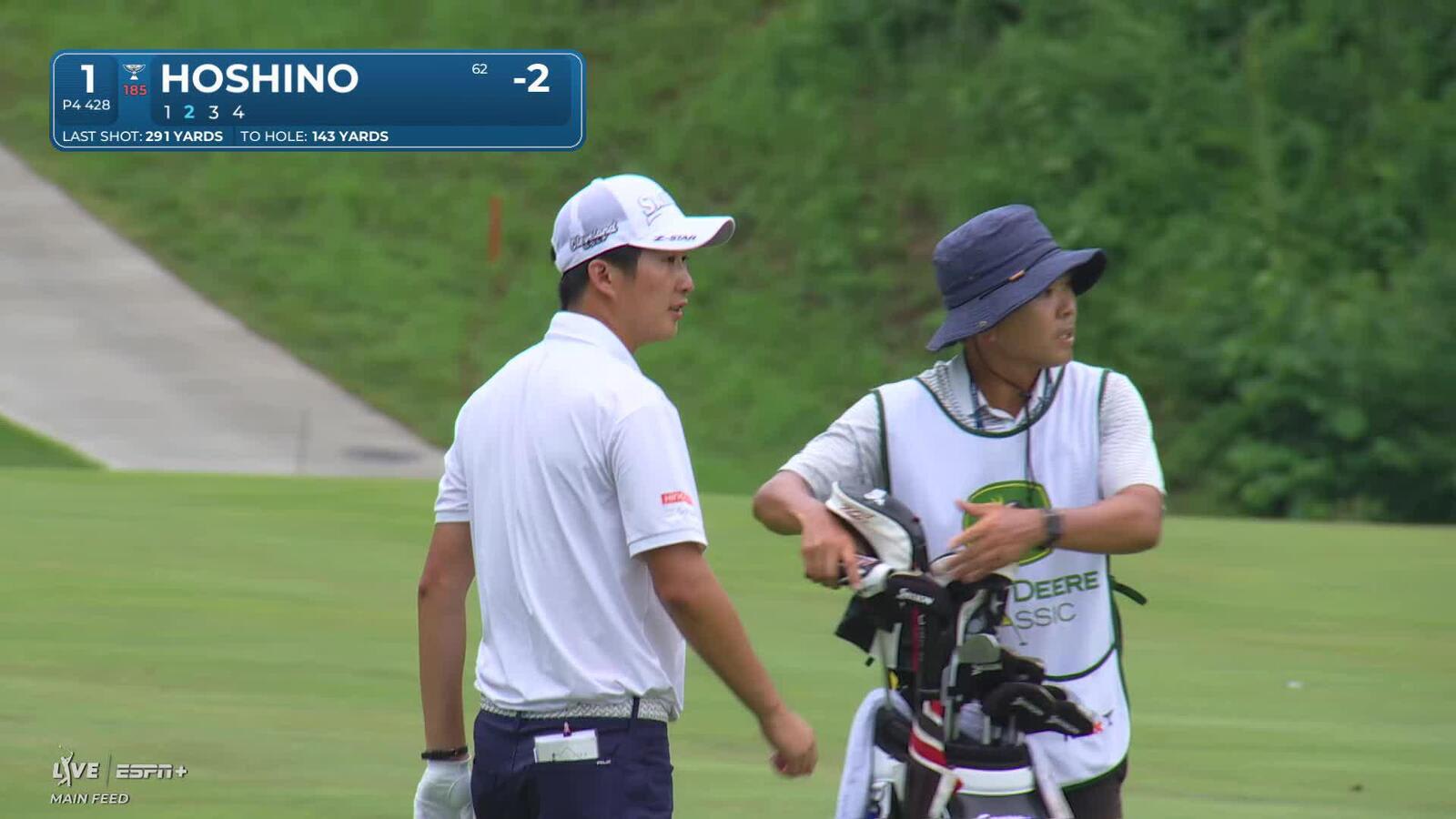 Rikuya Hoshino makes birdie on No. 1 at John Deere