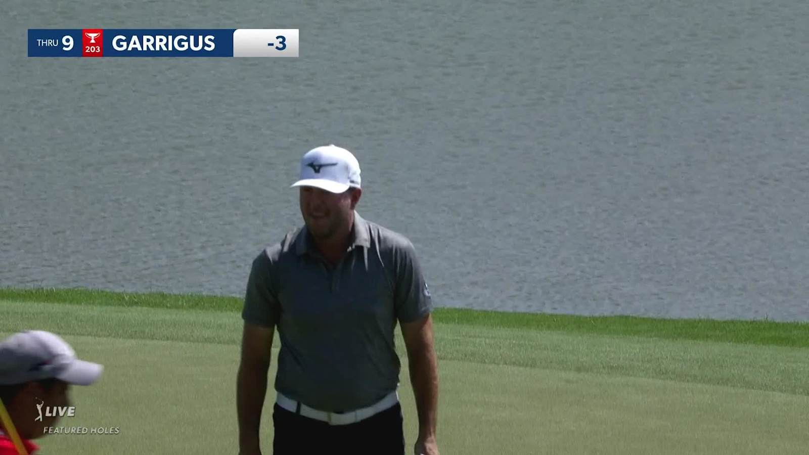 Robert Garrigus makes birdie on No. 9 at Mexico Open