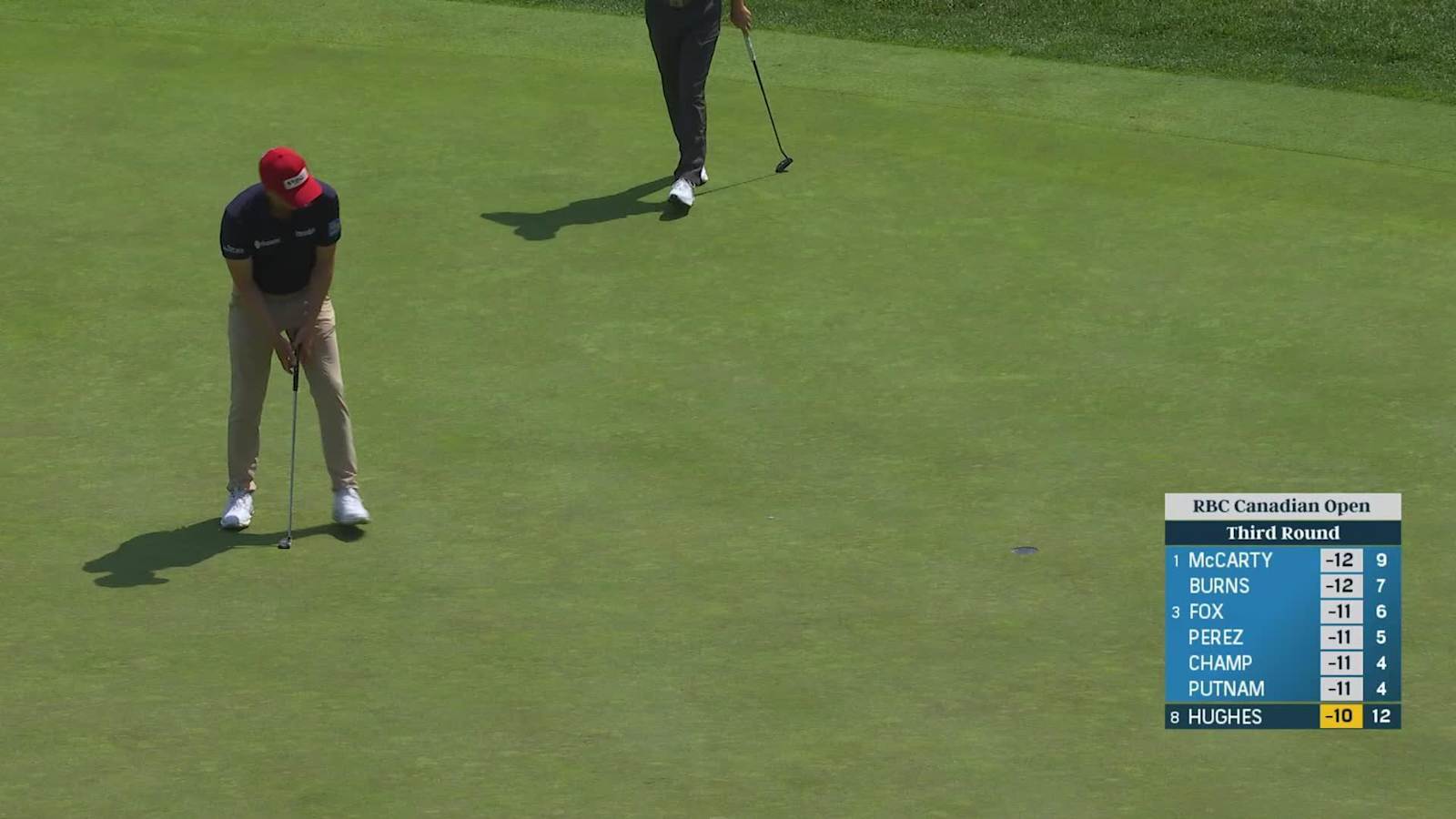 Mackenzie Hughes makes birdie on No. 13 at RBC Canadian