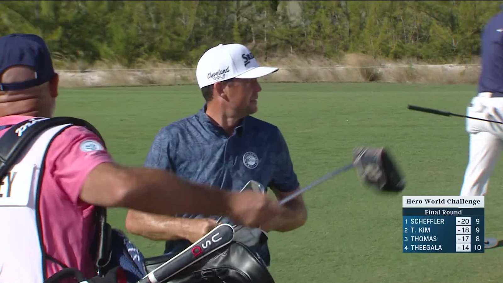 Keegan Bradley throws a dart to set up birdie at Hero World Challenge
