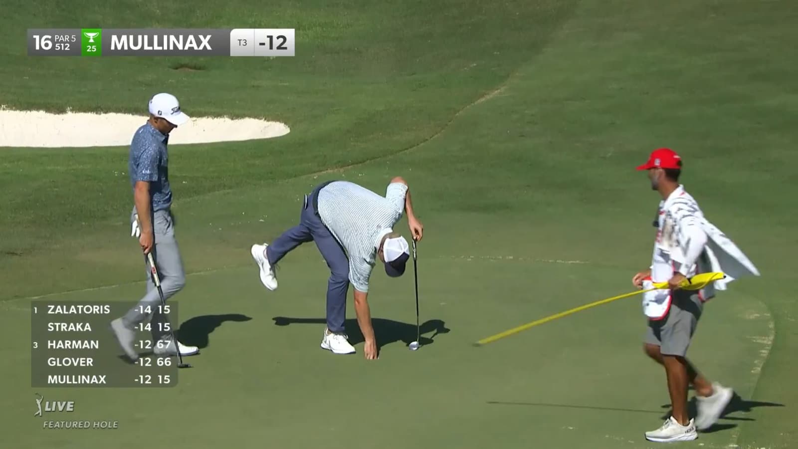 Trey Mullinax makes bounce-back birdie on No. 16 at FedEx St. Jude Champ