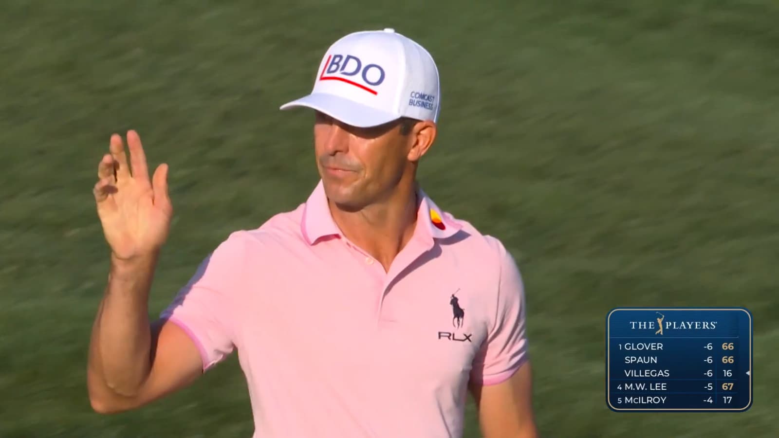 Billy Horschel drains birdie putt at THE PLAYERS