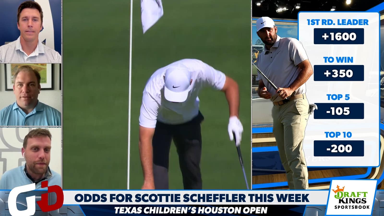 DraftKings Odds: Scheffler vs. McIlroy -- who to bet in Houston