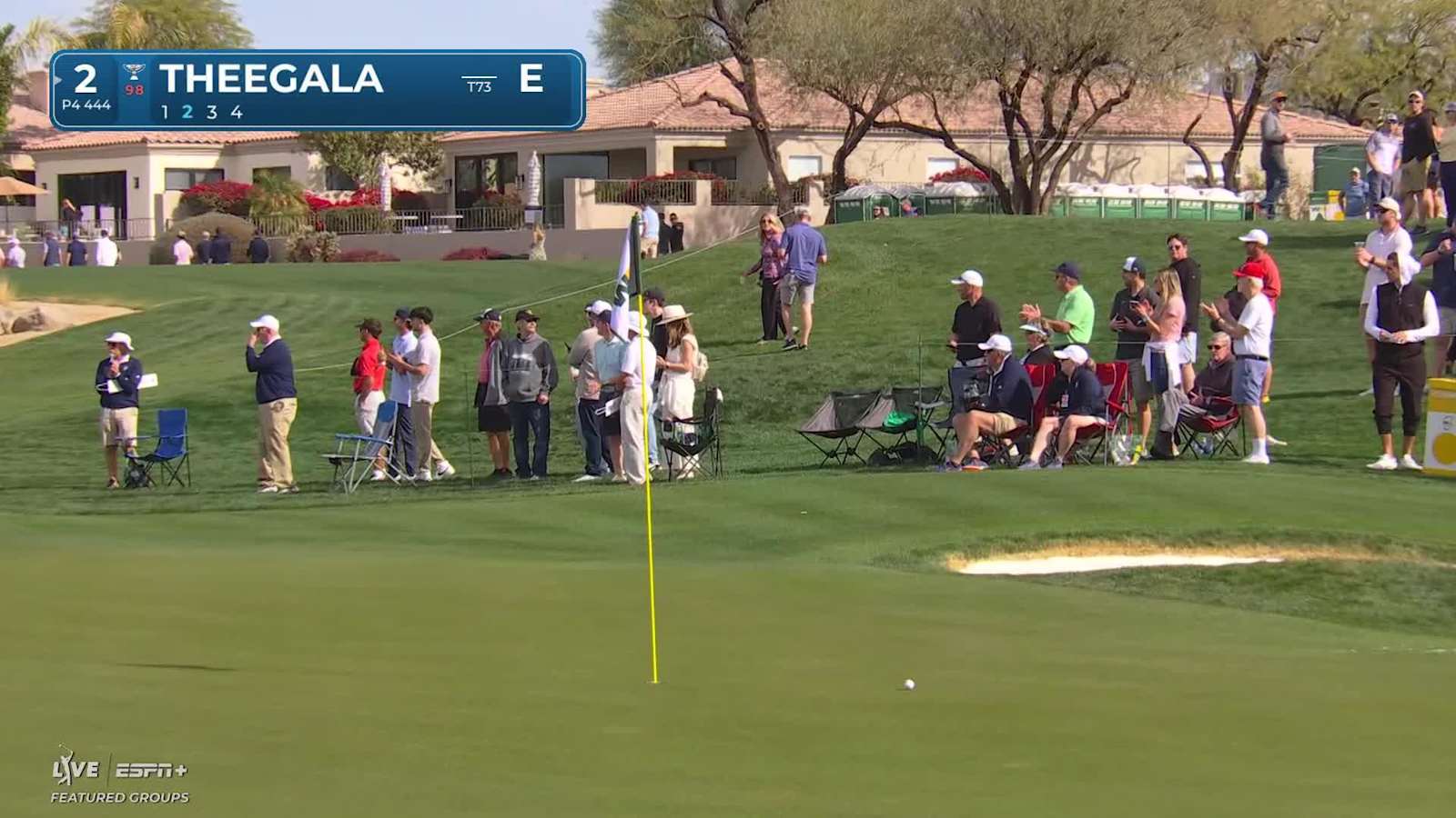 Sahith Theegala throws dart to set up birdie at WM Phoenix Open