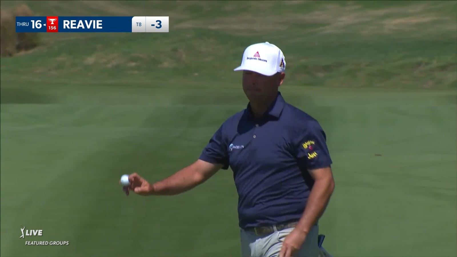 Chez Reavie nearly holes chip from just off the green at Mexico Open