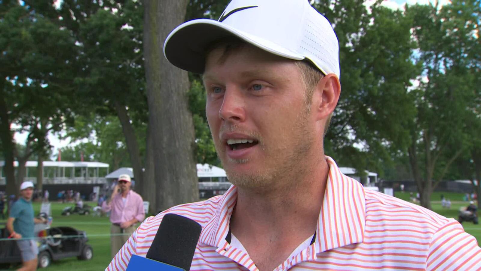 Cam Davis' interview after winning Rocket Mortgage