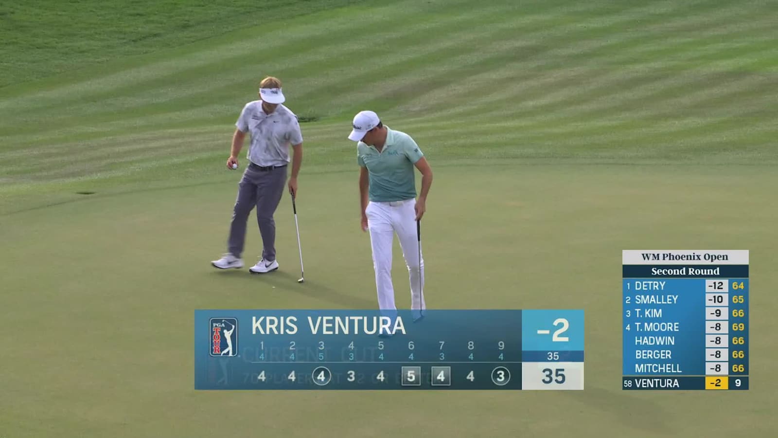 Kris Ventura capitalizes on birdie opportunity at WM Phoenix Open