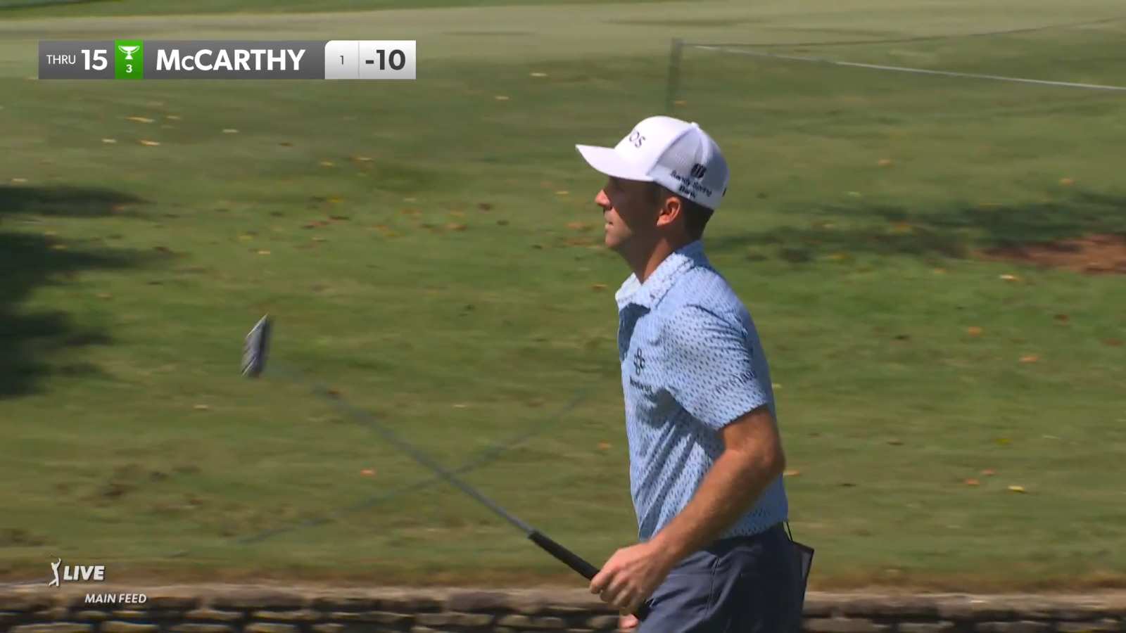 Denny McCarthy's approach to 7 feet sets up birdie at FedEx St. Jude