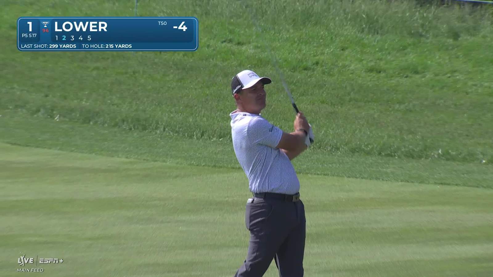 Justin Lower makes birdie on No. 1 at RBC Canadian