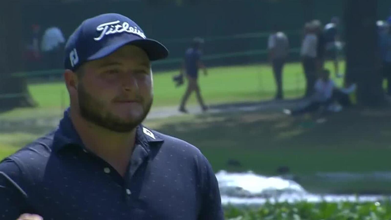 Zander Lombard rolls in 21-foot birdie putt at WGC-Mexico