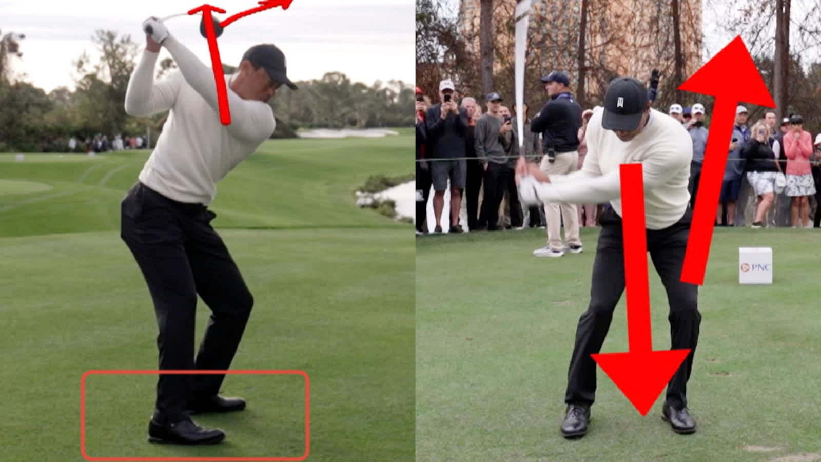 Tiger Woods | Swing Theory | Driver, iron, wedge