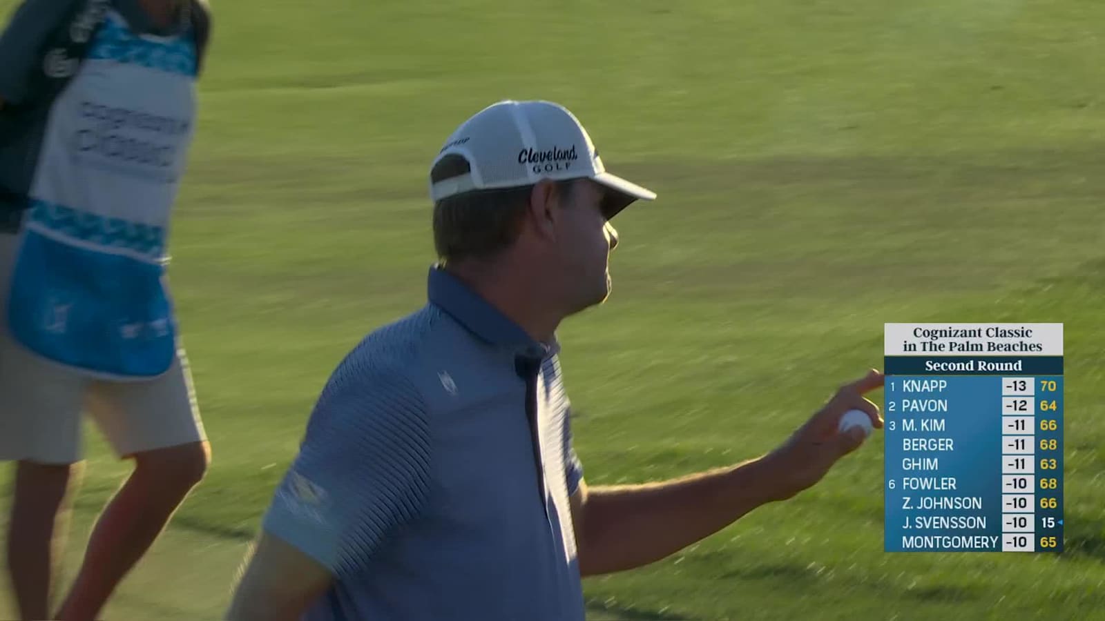 Lucas Glover makes birdie on No. 18 at Cognizant Classic