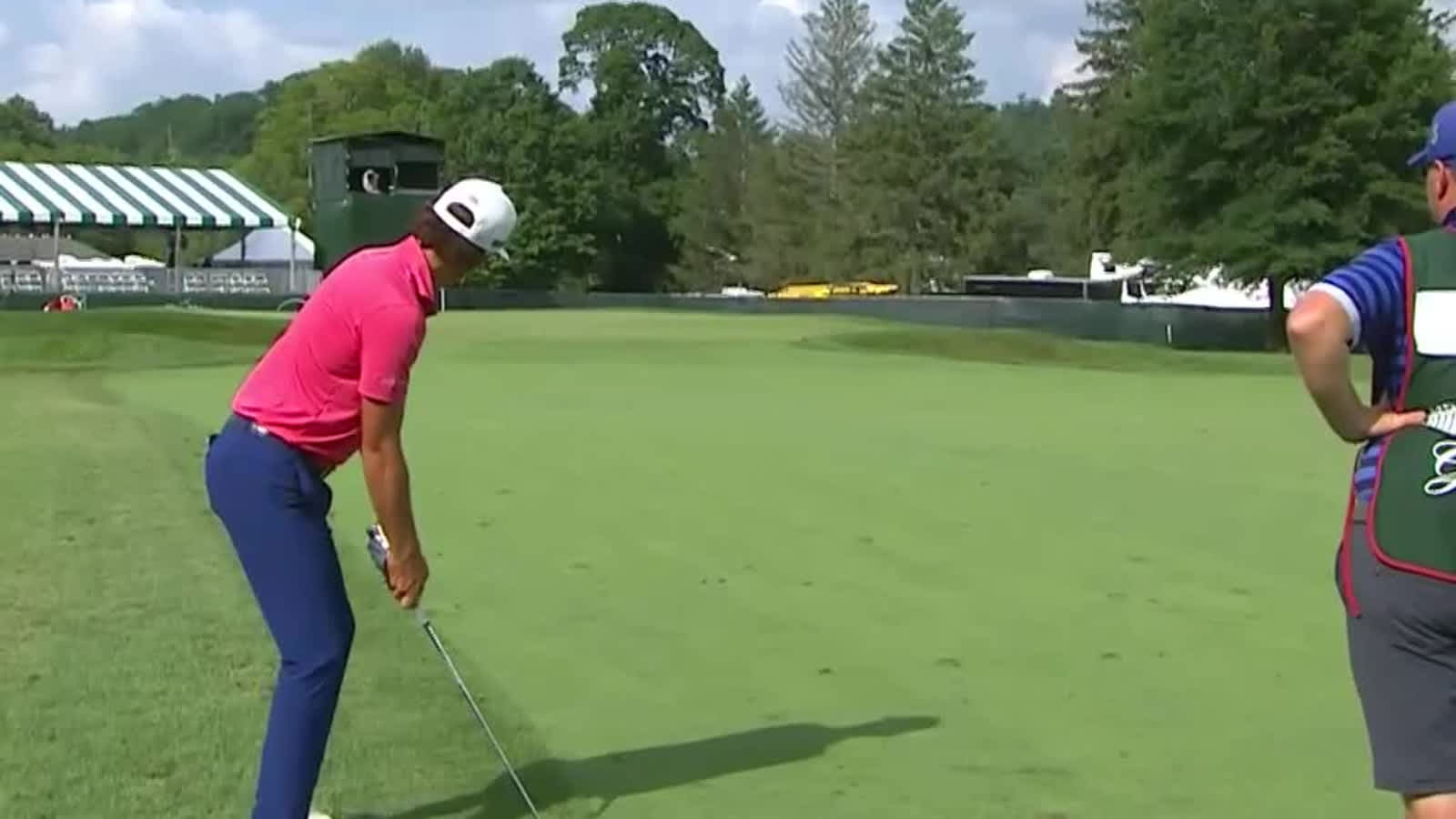 Kelly Kraft’s clutch approach sets up 7-foot birdie at The Greenbrier