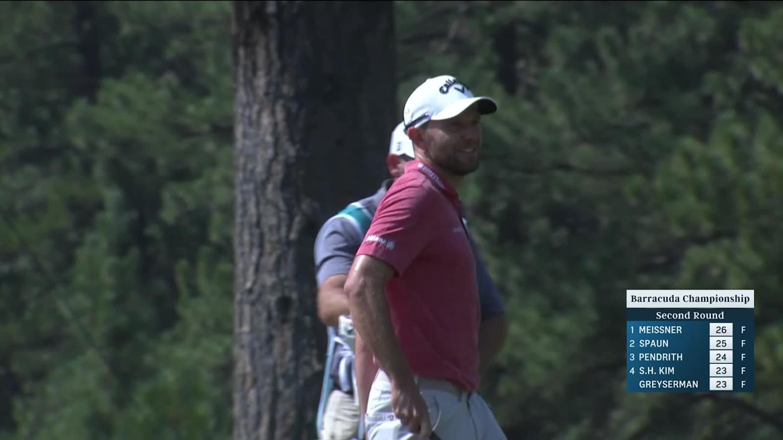 Maximilian Kieffer escapes bunker and birdies at Barracuda
