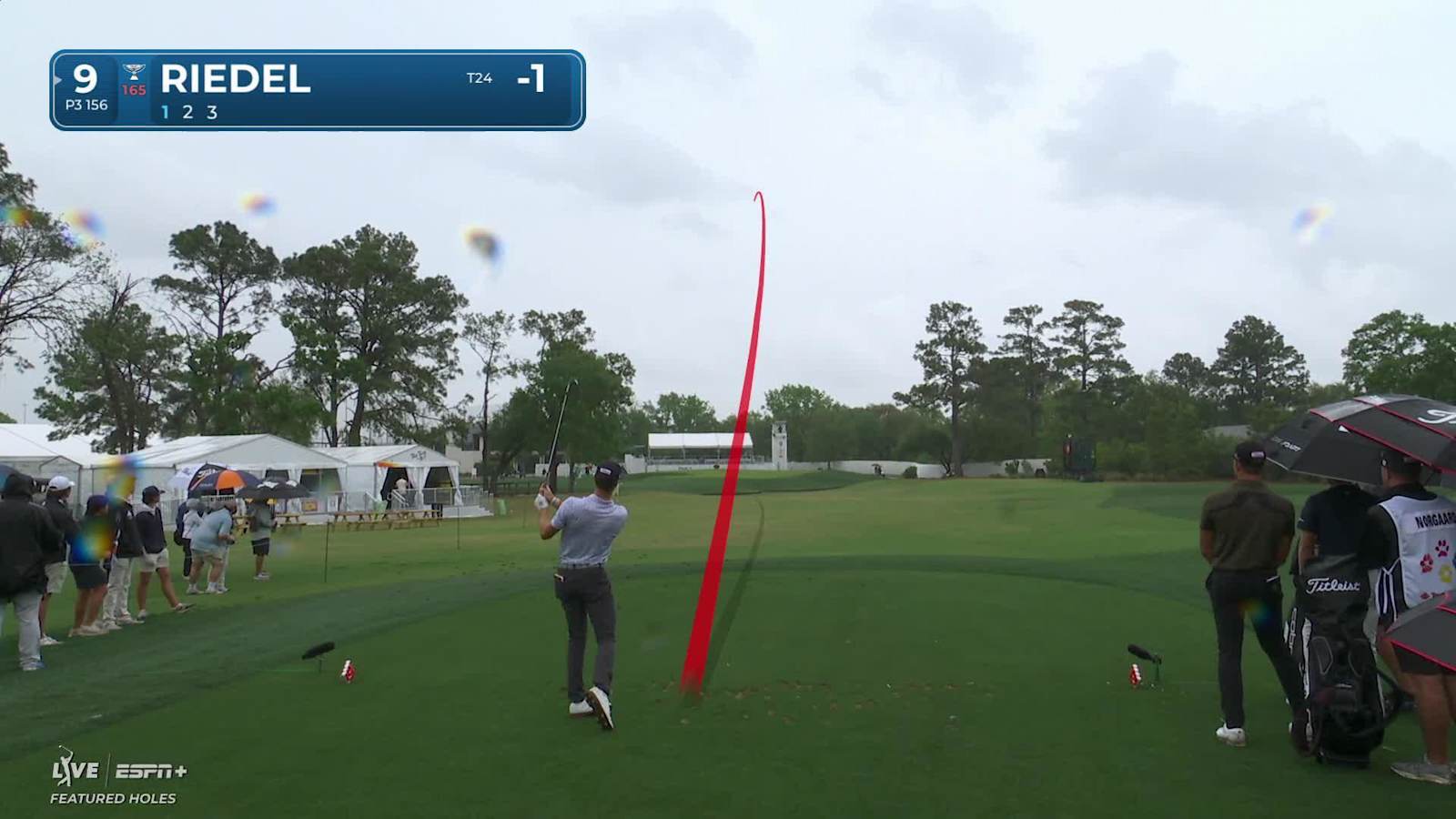 Matthew Riedel turns over draw to set up birdie at Houston Open