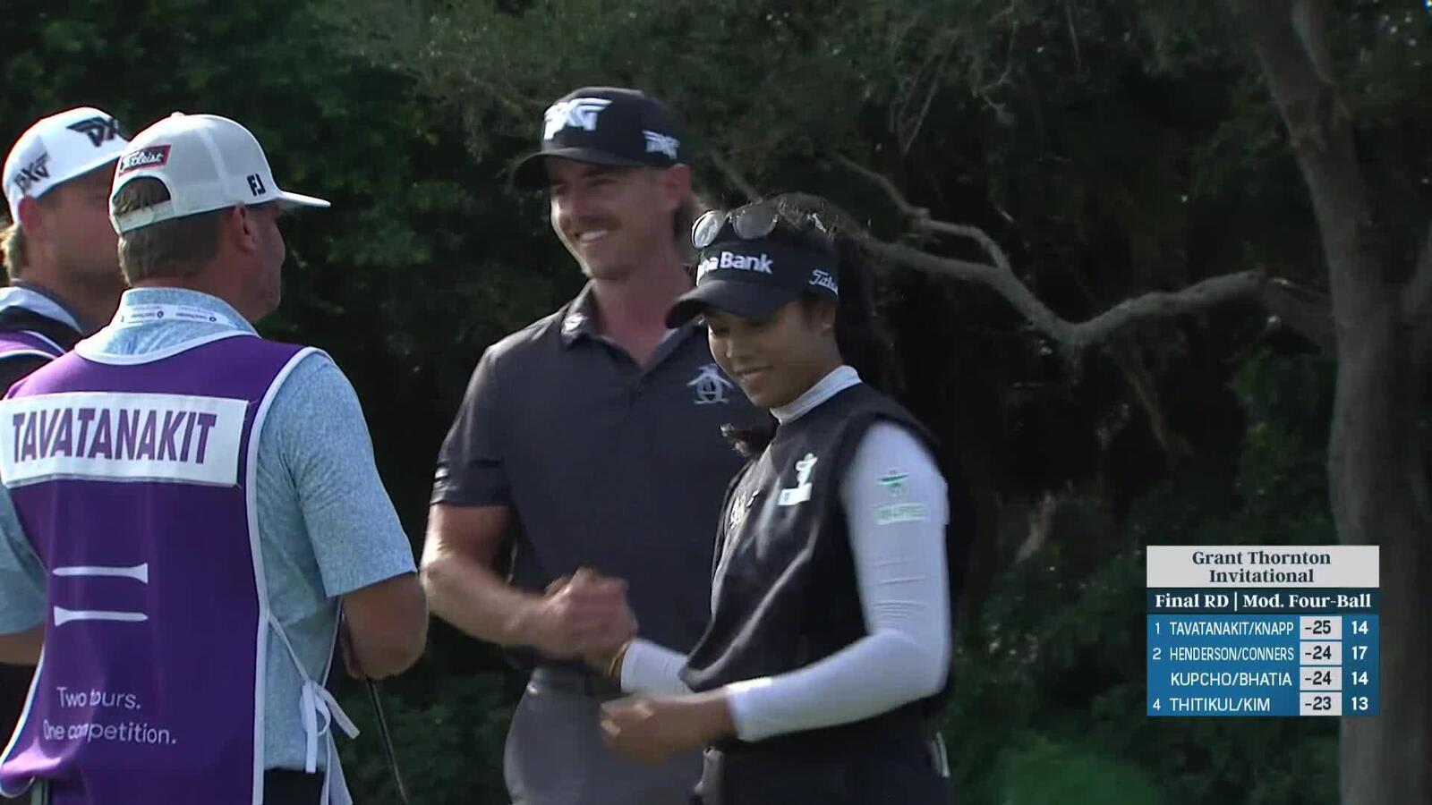 Patty Tavatanakit makes clutch birdie on No. 14 at Grant Thornton