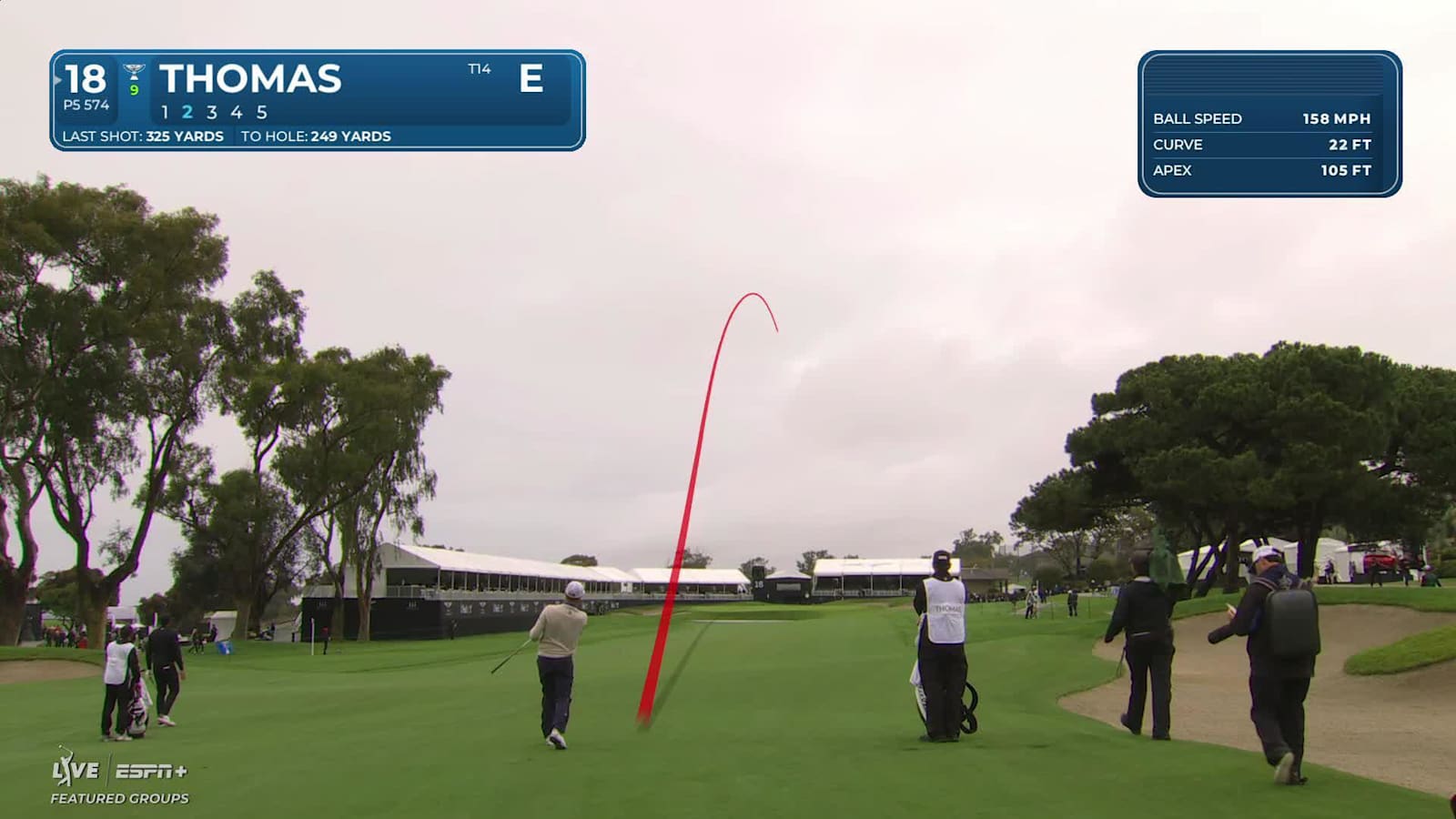 Justin Thomas cards birdie at Genesis