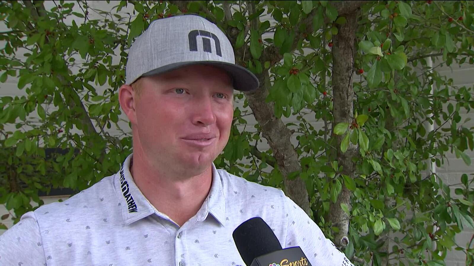 Amateur Travis Vick on his 2-under first round at Cadence Bank