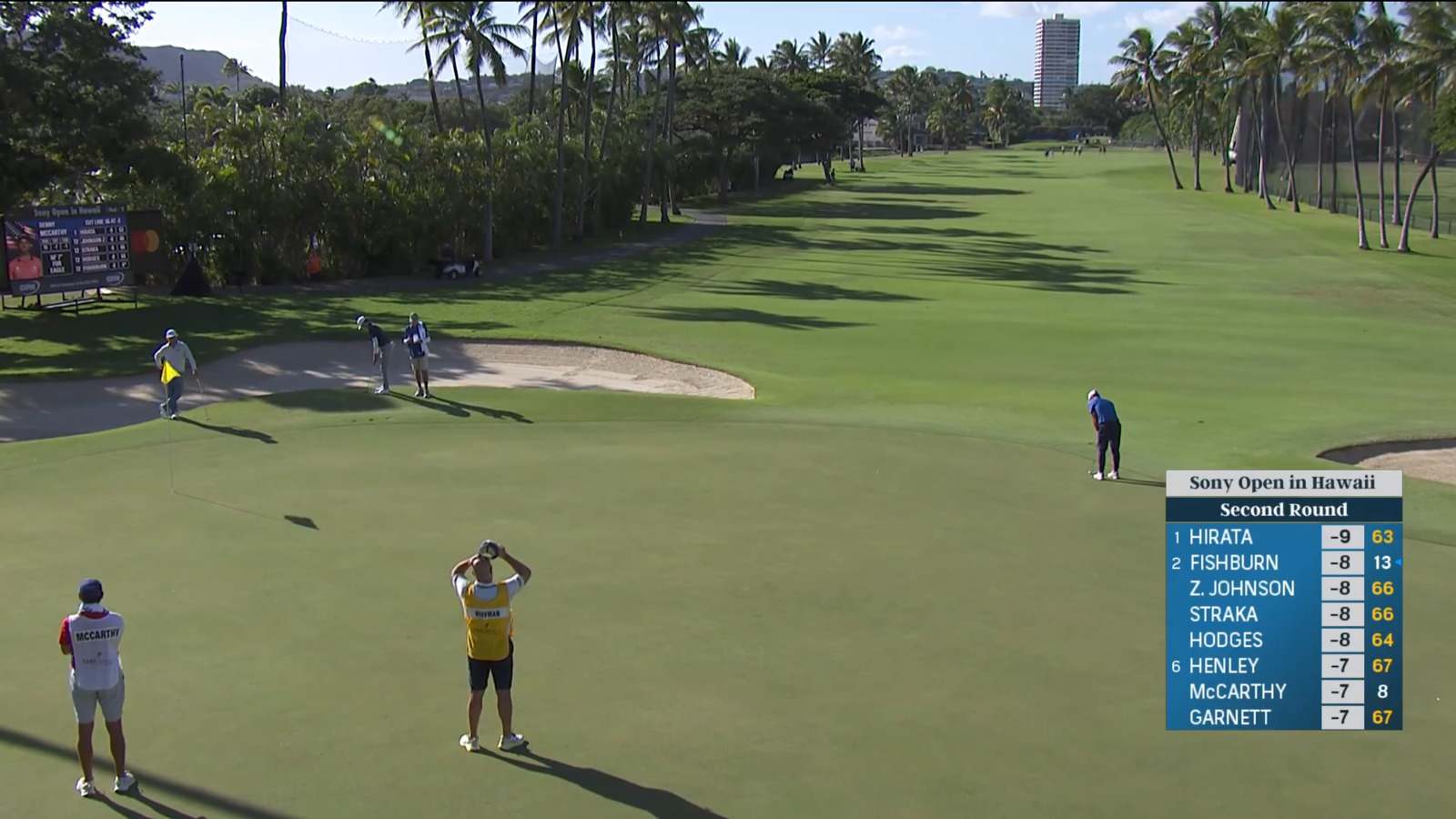 Denny McCarthy's solid lag putt leads to birdie at Sony Open