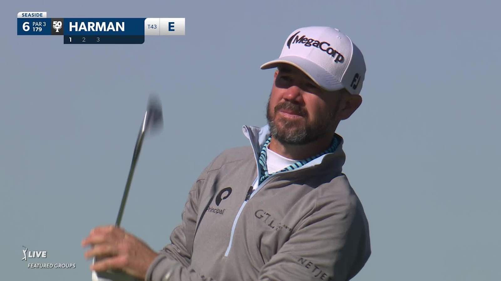 Brian Harman's quality tee shot leads to birdie at The RSM Classic