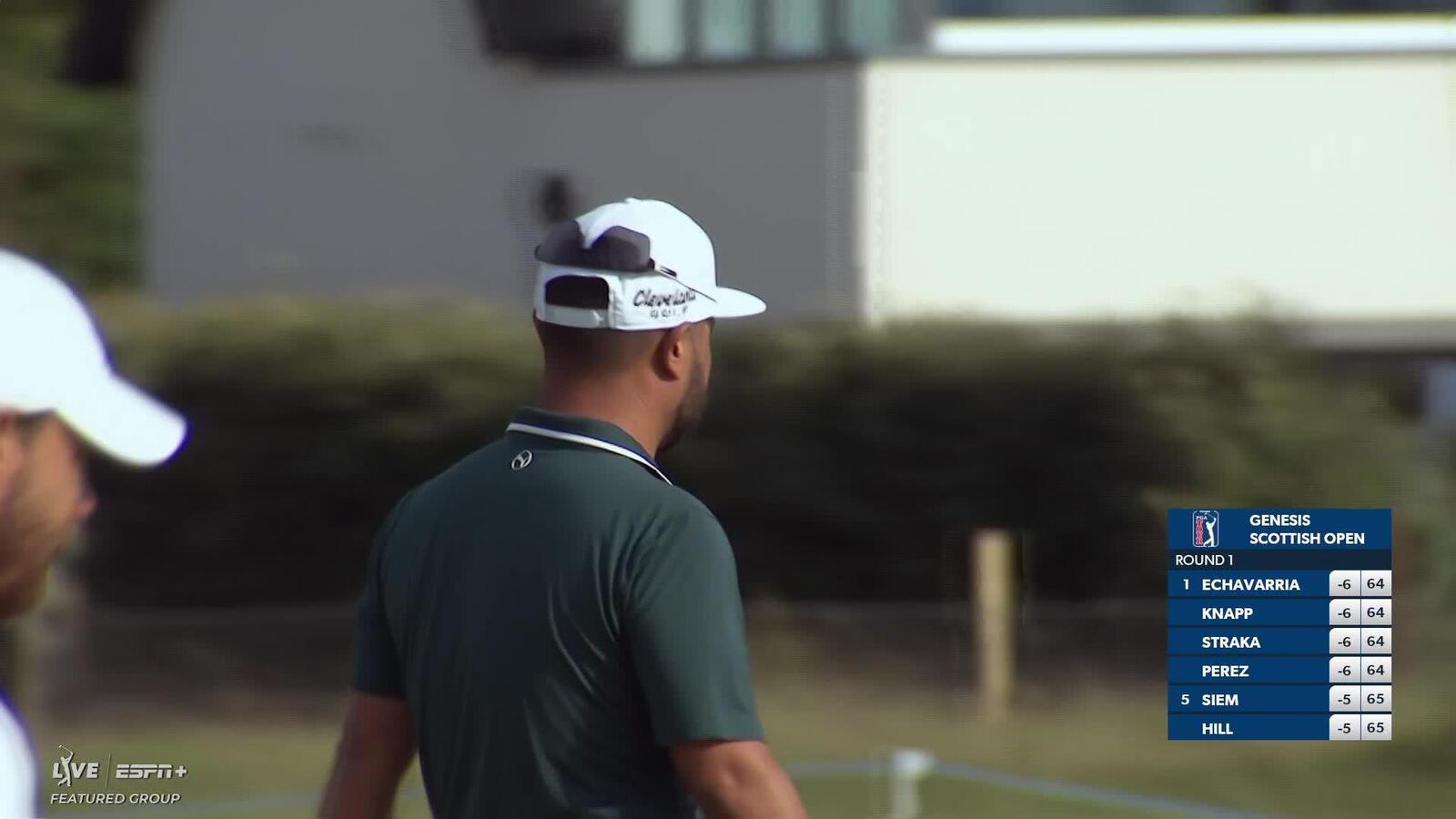 J.J. Spaun makes birdie on No. 16 at Genesis Scottish Open