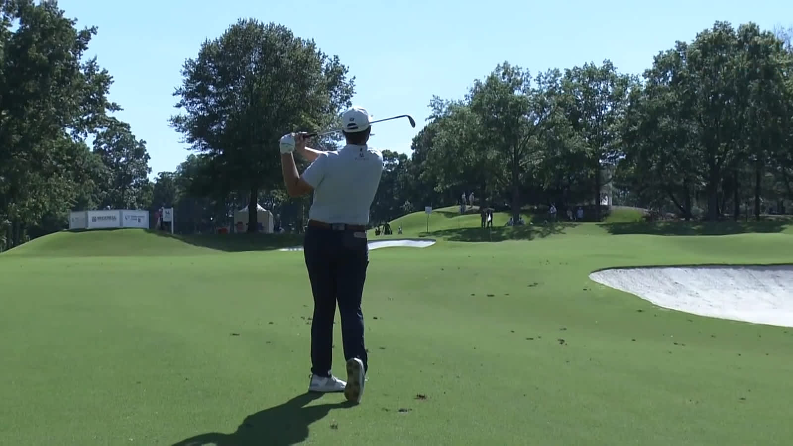 Quade Cummins spins it tight to set up birdie at BMW Charity Pro-Am