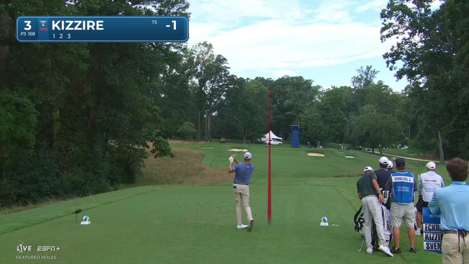 Patton Kizzire makes birdie on No. 3 at Wyndham